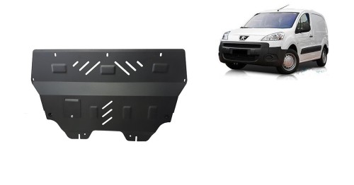 Stahl Unterfahrschutz für Motor Peugeot Partner (2008-2020)
