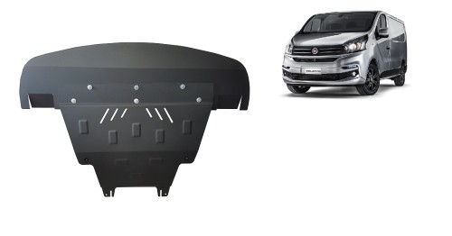 Stahl Unterfahrschutz für Motor Fiat Talento (2016-2021)