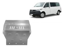 Unterfahrschutz aus verzinktem Stahl für Volkswagen Transporter T6.1 Caravelle (2019-2022)