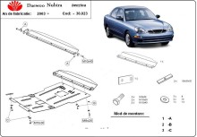 Stahl Unterfahrschutz für Motor Daewoo Nubira (2003-2009)