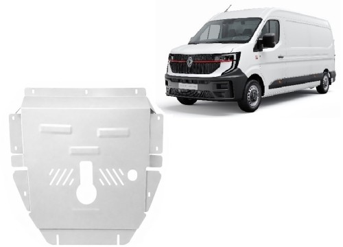 Aluminium Unterfahrschutz für Motor Renault Master (2024-2026)