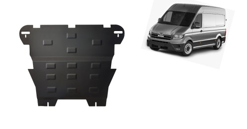 Stahl Unterfahrschutz für Motor der Man Tge (2017-2026)