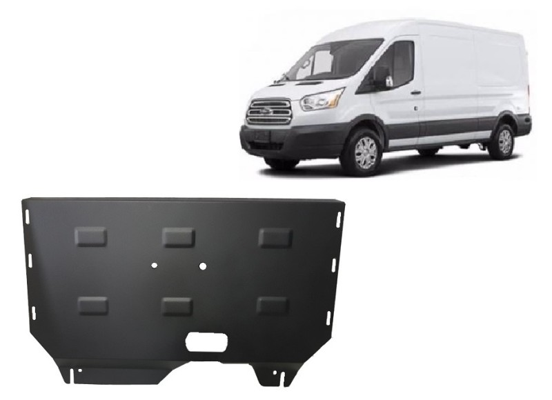Stahl Unterfahrschutz für Motor Ford Transit - FWD (2013-2020)