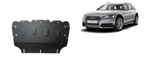 Stahl Unterfahrschutz für Motor Audi All Road A6 (2011-2018)