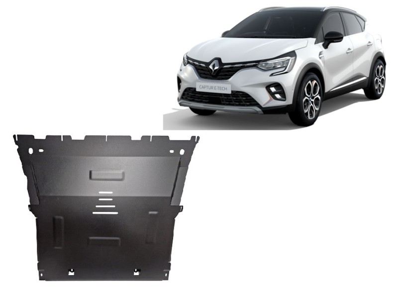 Stahl Unterfahrschutz für Motor Renault Captur (2019-2026)