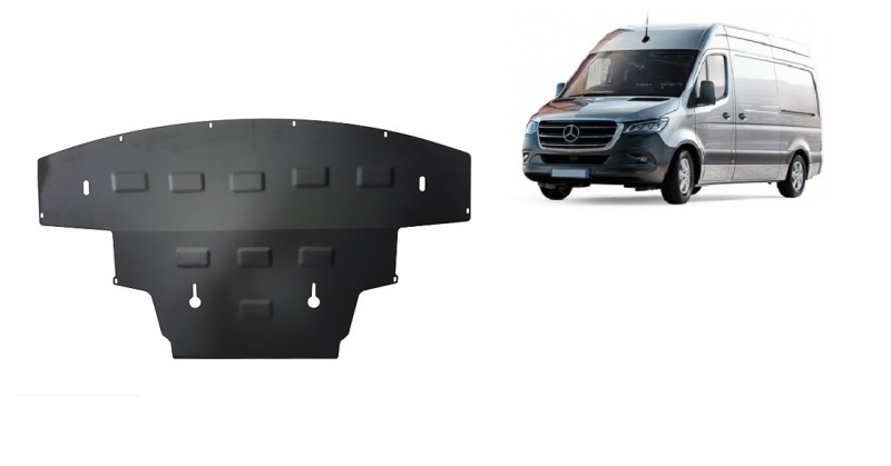 Stahl Unterfahrschutz für Motor Mercedes Sprinter-RWD (2018-2026)