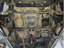 Aluminium Unterfahrschutz für Getriebe Toyota Hilux Revo (2016-2026)