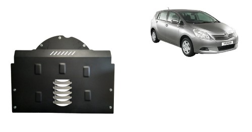 Stahl Unterfahrschutz für Katalysator Toyota Corolla Verso (2002-2008)