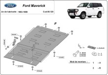 Stalowa Osłona skrzyni biegów Ford Maverick (1993-1999) EAN