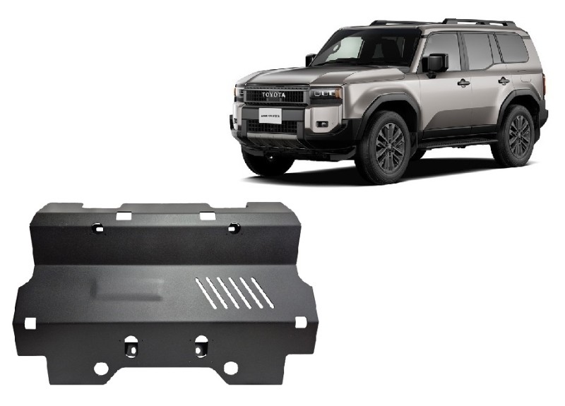 Stahl Unterfahrschutz für Kühler Toyota Land Cruiser 250 (2024-2026)
