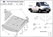 Stahl Unterfahrschutz für Motor, Getriebe Ford Transit RWD (2001-2006)