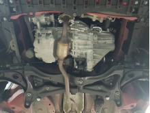 Stahl Unterfahrschutz für Motor Citroen C 1 (2005-2014)