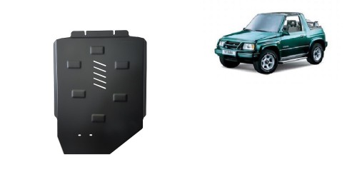 Stahl Unterfahrschutz für Getriebe Suzuki Vitara (1988-1999)