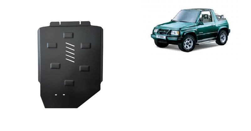 Stahl Unterfahrschutz für Getriebe Suzuki Vitara (1988-1999)