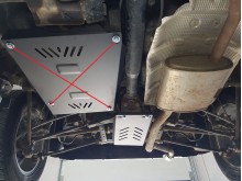 Stahl Unterfahrschutz für Differentialschutz Dacia Duster (2010-2013)