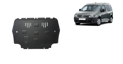 Stahl Unterfahrschutz für Motor VW Caddy (2003-2012)