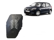 Stahl Unterfahrschutz für Kraftstofftank Dacia Sandero I (2007-2012)