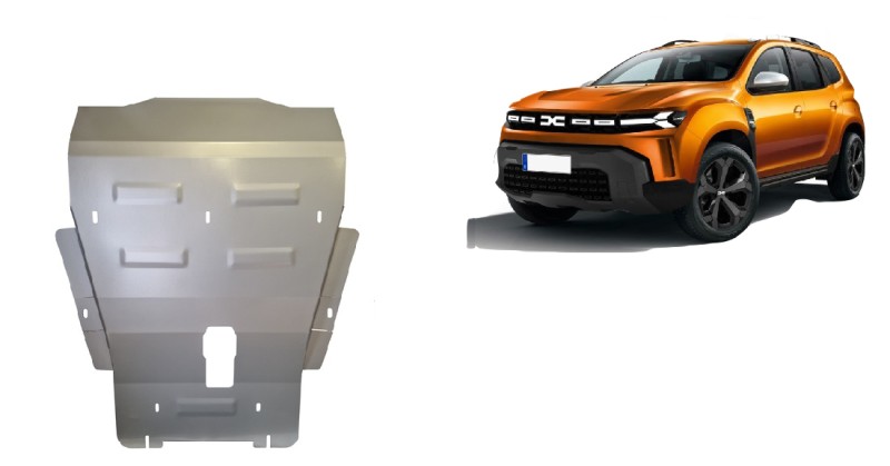 Stahl Unterfahrschutz für Motor Dacia Duster - 4x4 (2024-2026)