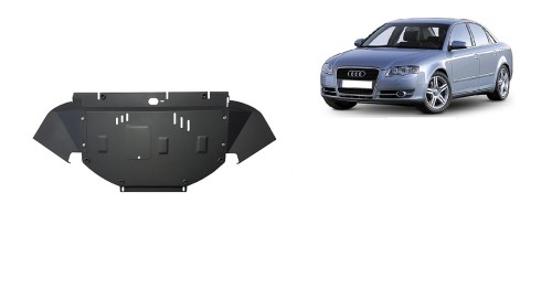 Stahl Unterfahrschutz für Motor Audi A4 B7 All Road (2005-2008)