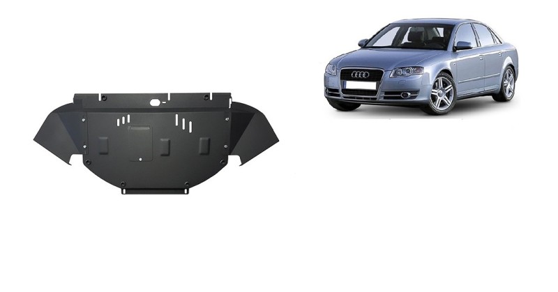 Stahl Unterfahrschutz für Motor Audi A4 B7 (2005-2008)