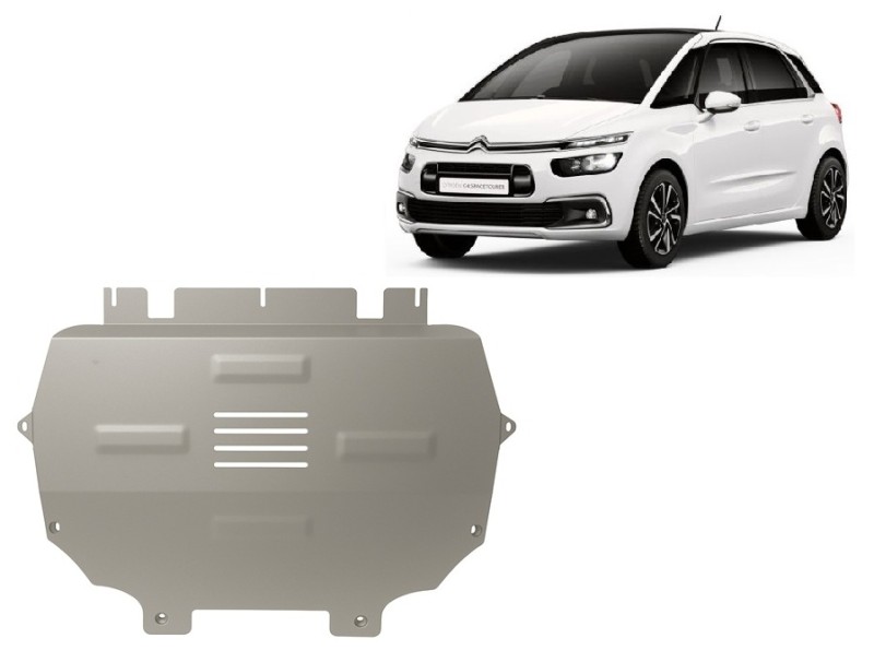 Aluminium Unterfahrschutz für Motor Citroen Grand C4 SpaceTourer (2018-2022)