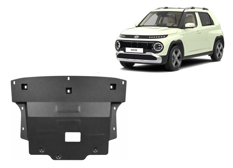 Stahl Unterfahrschutz für Motor Hyundai Inster (2024-2026)