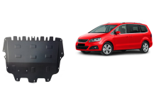 Stahl Unterfahrschutz für Motor Seat Alhambra (2010-2020)
