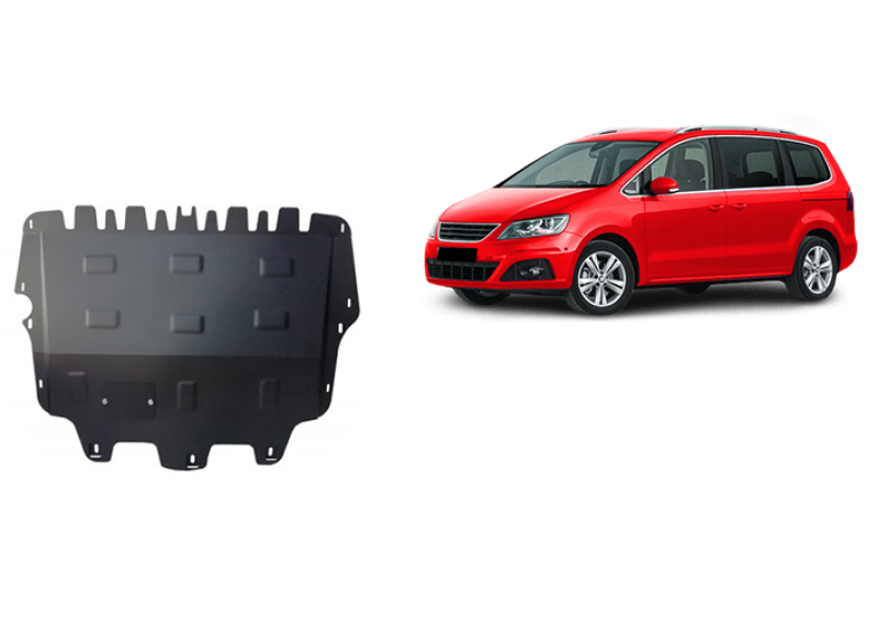 Stahl Unterfahrschutz für Motor Seat Alhambra (2010-2020)