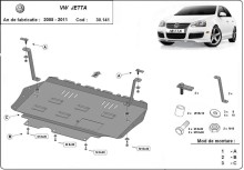 Stalowa Osłona pod silnik VW Jetta (2005-2011) EAN