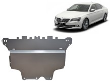 Aluminium Unterfahrschutz für Motor Skoda Superb (2015-2024)
