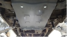 Stahl Unterfahrschutz für Getriebe Mitsubishi Pajero 3 (V60, V70) (1999-2007)