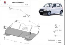 Stahl Unterfahrschutz für Motor, Getriebe Suzuki Wagon R+ (1998-2026)