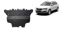 Stahl Unterfahrschutz für Motor Skoda Karoq - Automatikgetriebe (2016-2026)