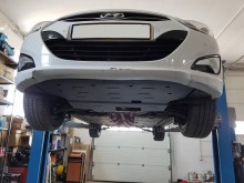 Stahl Unterfahrschutz für Motor, Getriebe Hyundai i40 (2011-2015)