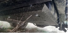 Stahl Unterfahrschutz für Kraftstofftank Hyundai Terracan (2001-2007)