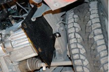 Stahl Unterfahrschutz für Motor, Getriebe Fiat Doblo (2001-2010)