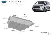 Unterfahrschutz aus verzinktem Stahl für Motor Ford Tourneo Custom (2023-2026)