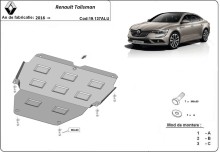 Aluminium Unterfahrschutz für Motor Renault Talisman (2016-2026)