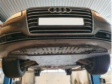 Stahl Unterfahrschutz für Getriebe Audi A8 (2010-2017)