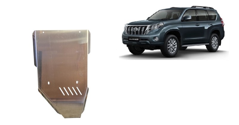 Aluminium Unterfahrschutz für Getriebe Toyota Land Cruiser (2009-2023)
