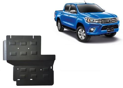Stahl Unterfahrschutz für Differentialschutz Toyota Hilux Revo (2016-2021)