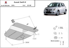 Stahl Unterfahrschutz für Motor Suzuki Swift 3 (2010-2016)