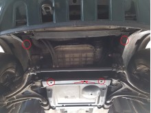 Stahl Unterfahrschutz für Motor Mercedes ML W163 (1998-2005)