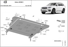 Stalowa Osłona pod silnik Volvo XC90 (2015-2026) EAN