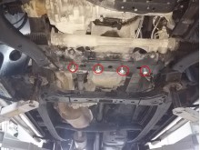 Stalowa Osłona pod silnik Volkswagen Amarok (2010-2022) EAN