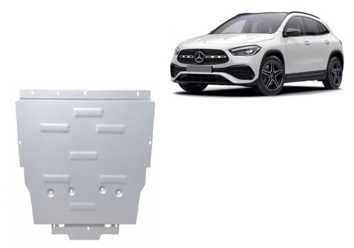 Aluminium Unterfahrschutz für Motor Mercedes GLA (2018-2026)