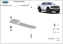 Aluminium Unterfahrschutz für Kraftstofffilter Ford Ranger Raptor (2023-2026)