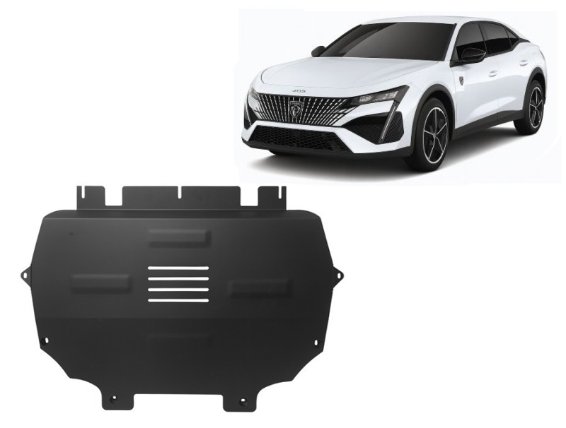 Stahl Unterfahrschutz für Motor Peugeot 408 (2022-2026)