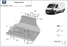 Stahl Unterfahrschutz für Kraftstofftank Peugeot Boxer (2016-2026)