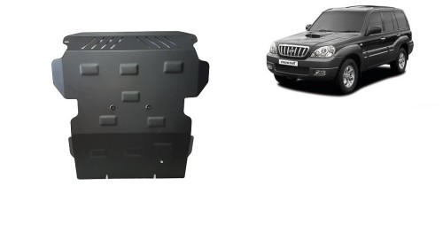 Stahl Unterfahrschutz für Motor Hyundai Terracan (2001-2007)